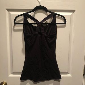 SPANX Tops - Spanx Strappy Go Lucky Racerback Black Tank SPANX Tops - Spanx Strappy Go Lucky Racerback Black Tank